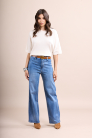 Jeans met centuur  toxik  L21370-2