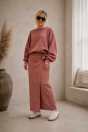 Sweater Céleste TU terracota