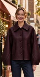 Vest Aylin burgundy