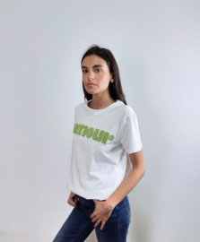 T shirt Amour olif