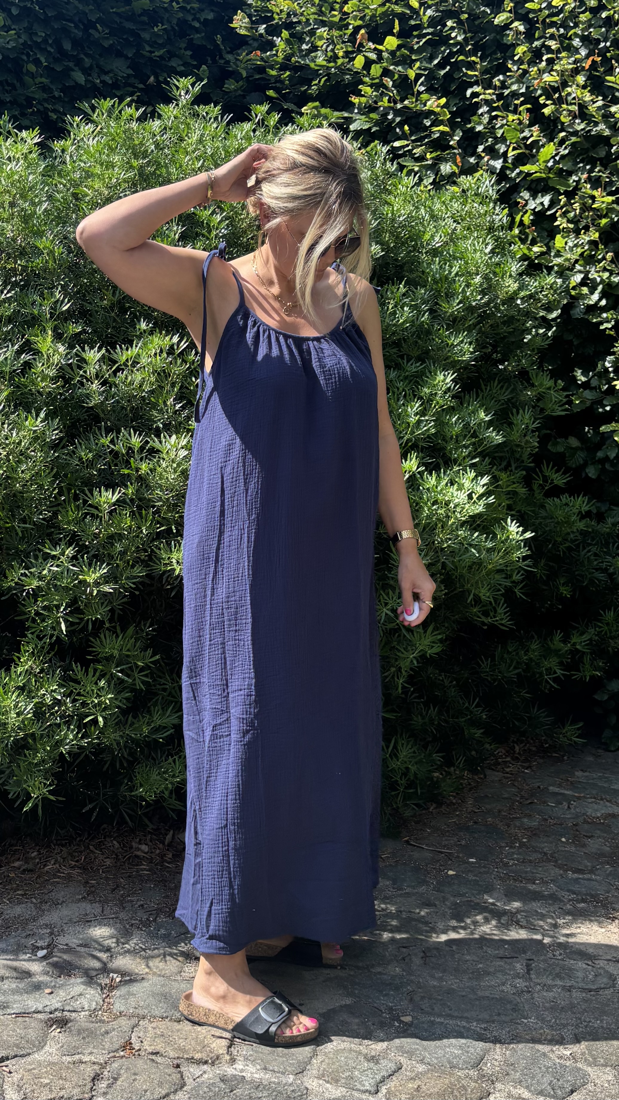 Kleedje TU Marie donker blauw