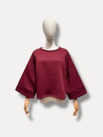 Sweater Enna TU bordeaux