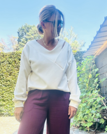 Sweater Eliosa TU Off Withe