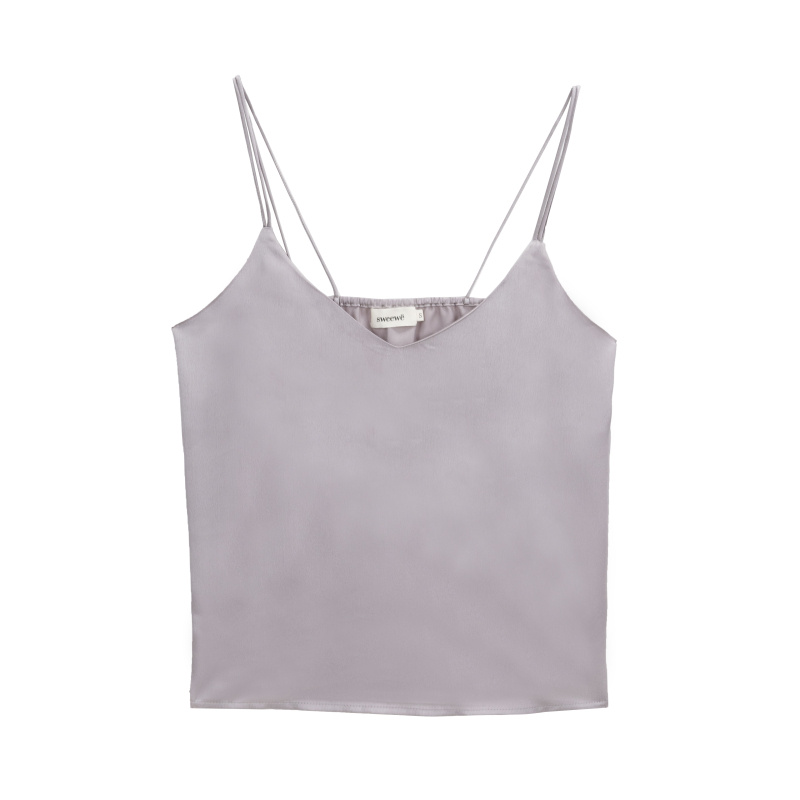 Top jutta  grijs
