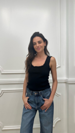 Top Odette zwart