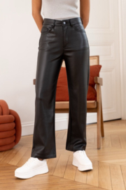 Broek Oraije  solange  Leer zwart