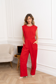 Jumpsuit Oona  rood