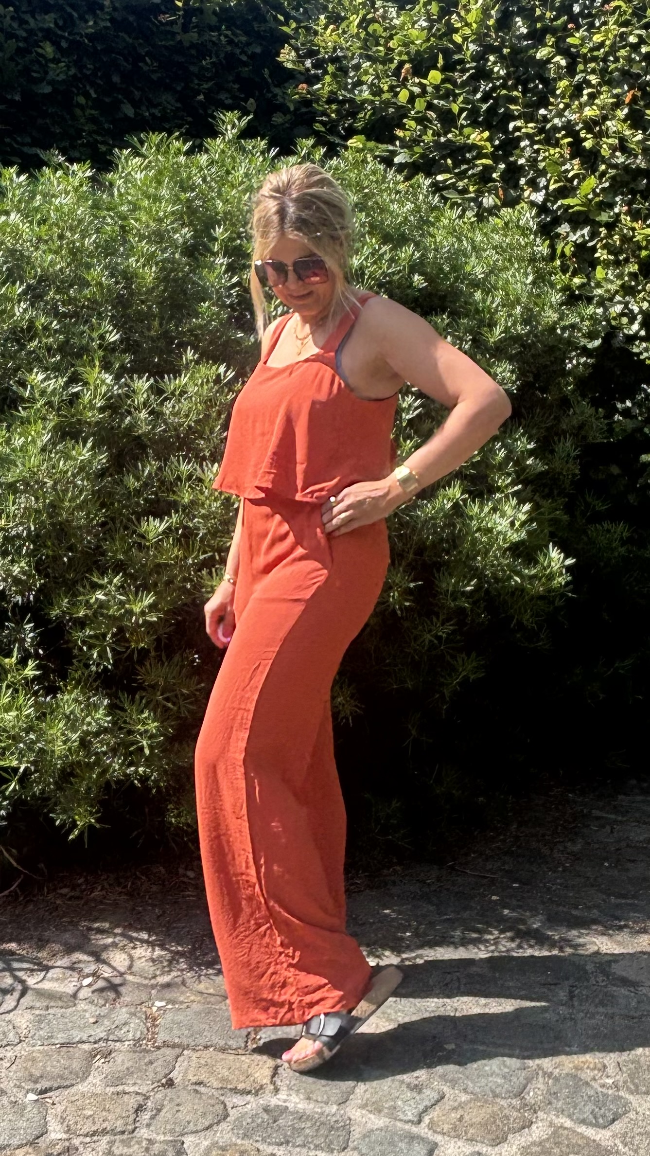 Jumpsuit  Jutta  terracotta