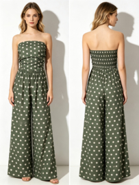 Jumpsuit Eva kaki