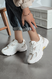 Sneakers Julia goud