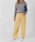 Broek Romie velour oker