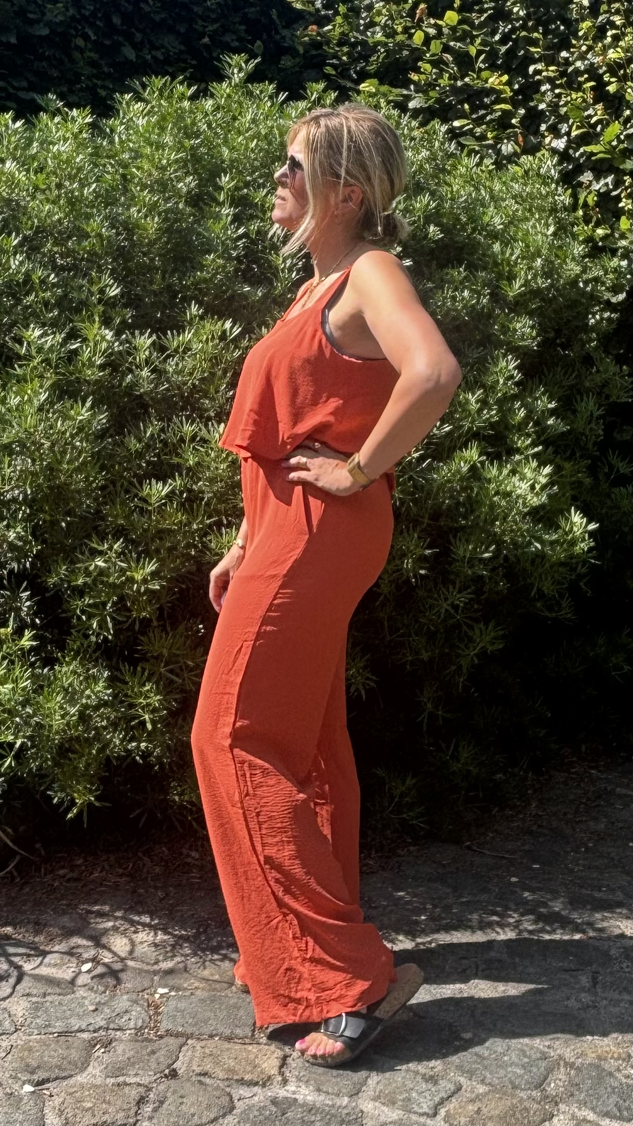 Jumpsuit  Jutta  terracotta
