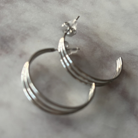 Stainless steel hanger kizzy zilver