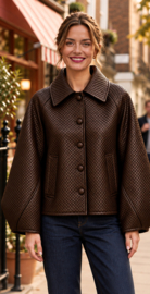 Vest Aylin marron