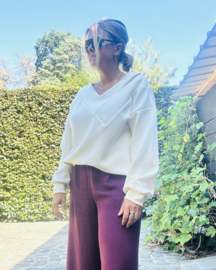 Sweater Eliosa TU Off Withe