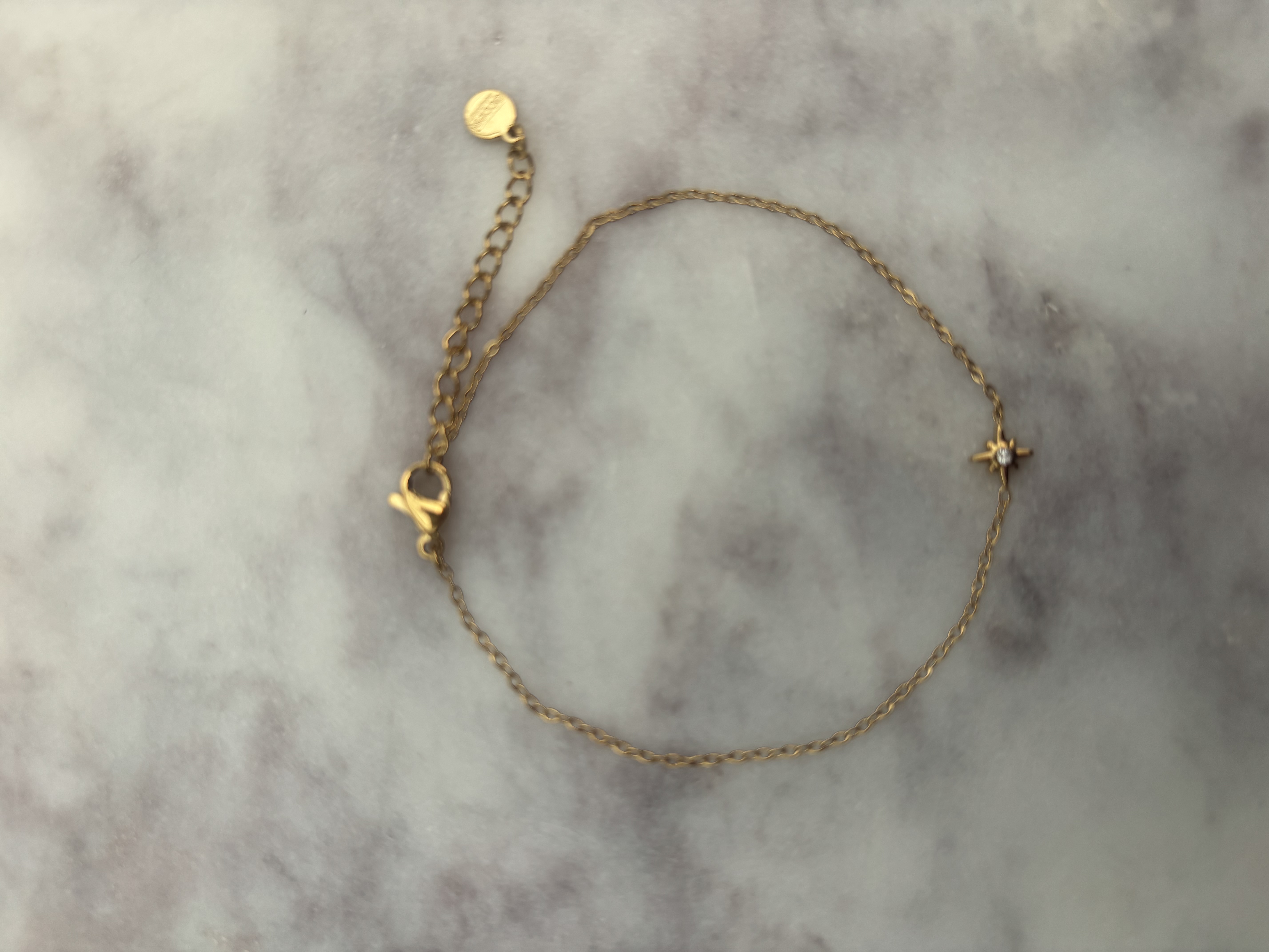 Armbandje Sterre  goud