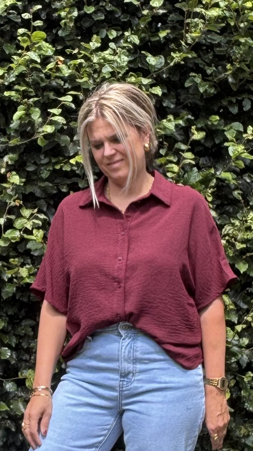 Hemdje Lena  bordeaux TU