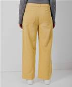 Broek Romie velour oker