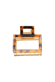 Haarklem  patroon klein met goud binnen