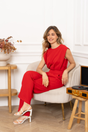 Jumpsuit Oona  rood