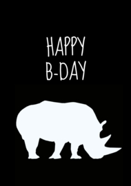 Happy B-Day neushoorn