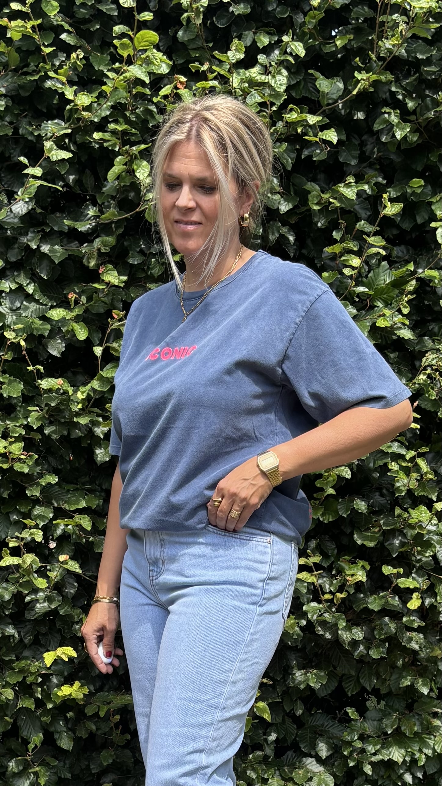 T shirt Iconic TU  blauw