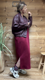 Veste Madelene  bordeaux
