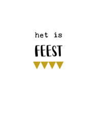 Het is feest