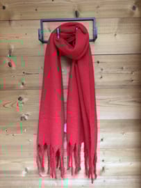 Sjaal Stiene  rood