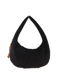 Handtas Noëlle – Zwart Suède Look