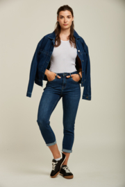 Jeans Toxik heel donker jeans  boyfriend  L20029-33