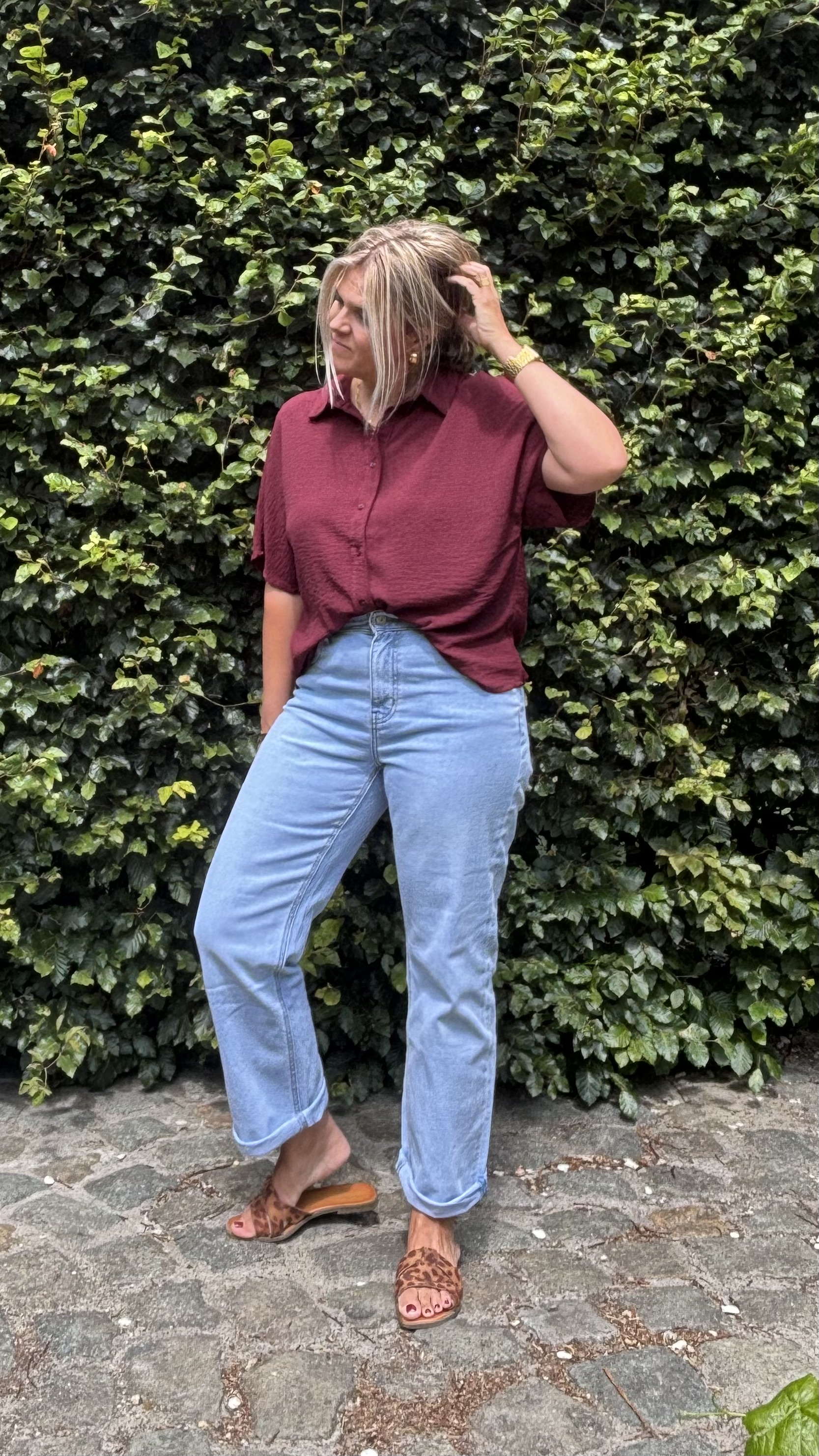 Hemdje Lena  bordeaux TU