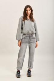 Jeans Toxik Mila – Mom Fit Grijs