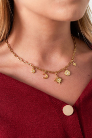 Ketting shine bright   goud