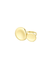 Ring cirkels groot goud