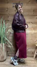 Veste Madelene  bordeaux