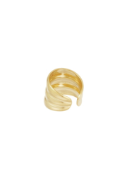 Ring goud three in a row