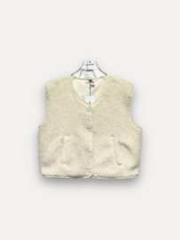 Gillet Teddy TU creme