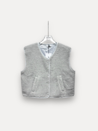 Gillet Teddy TU grijs