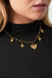 Ketting Heartfelt  goud