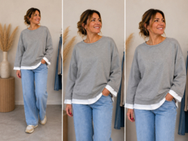 Sweater  Maud grijs