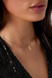 Ketting  Trio XXX goud