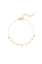 Armbandje twinkel love   goud