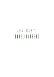 Wenskaarten van harte gefeliciteerd