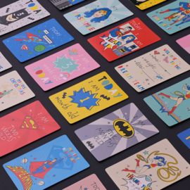 Warner Bros Little heroes, Milestone Cards