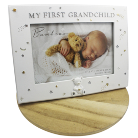 'Bambino' Fotolijstje 'My First Grandchild', wit