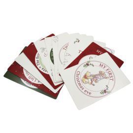 Disney Christmas, Milestone Cards Pooh 'First Christmas'