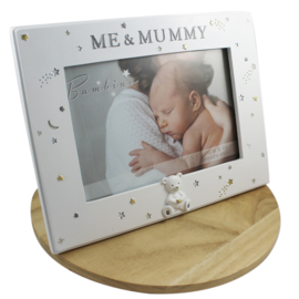 'Bambino' Fotolijstje 'Me & Mummy', wit