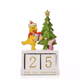 Disney Christmas, Aftel kalender Winnie the pooh en knorretje