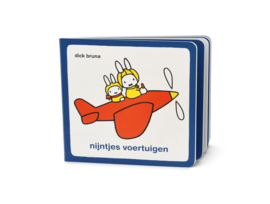 Zilverstad kinderbestek Nijntje voertuigen met boekje, stainless steel